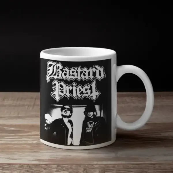 Bastard Priest Coffee Mug, Bastard Priest Artwork Coffee Mug