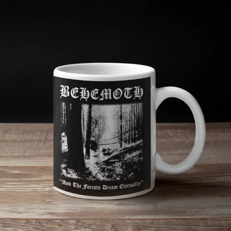 Behemoth Coffee Mug, Behemoth And The Forests Dream Eternally Coffee Mug