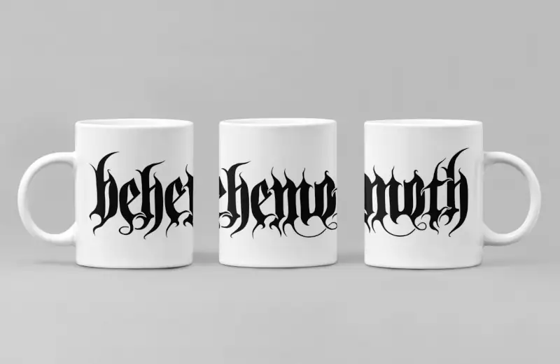 Behemoth Coffee Mug, Behemoth Logo Coffee Mug