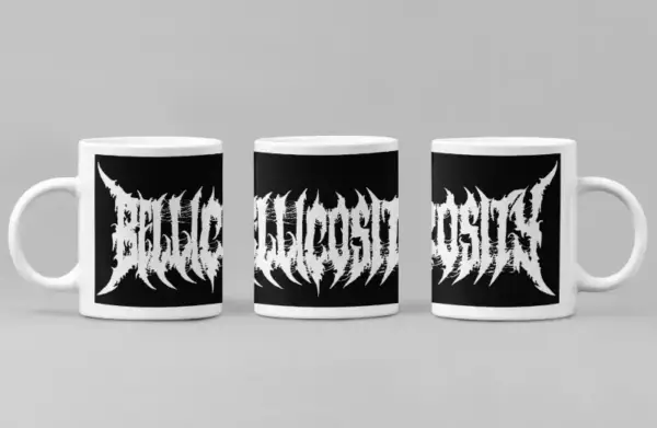 Bellicosity Coffee Mug, Bellicosity Logo Coffee Mug 2