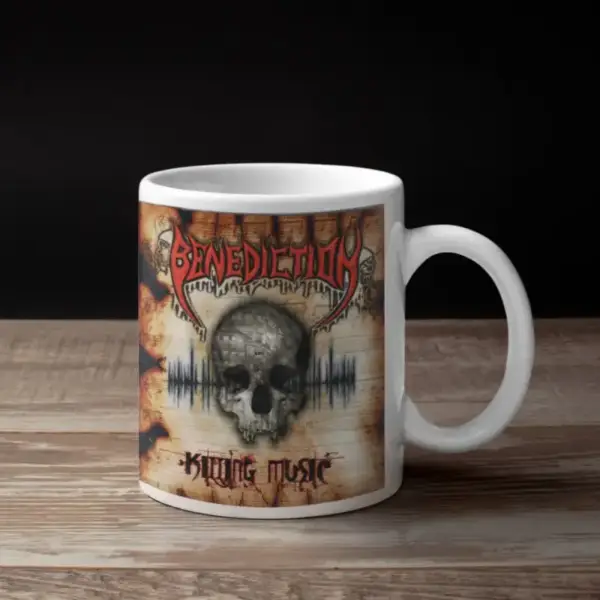 Benediction Coffee Mug, Benediction Killing Music Coffee Mug