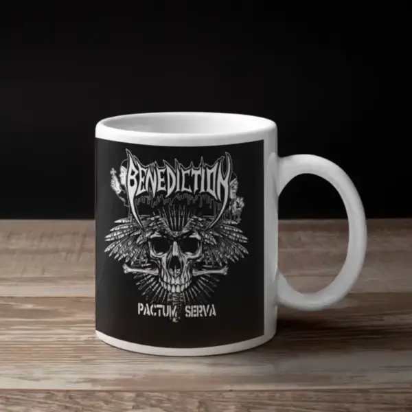 Benediction Coffee Mug, Benediction Pactum Serva Coffee Mug
