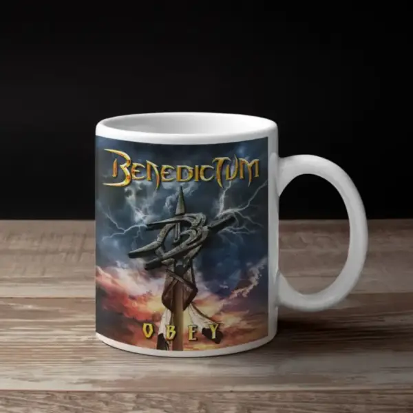 Benedictum Coffee Mug, Benedictum Obey Coffee Mug