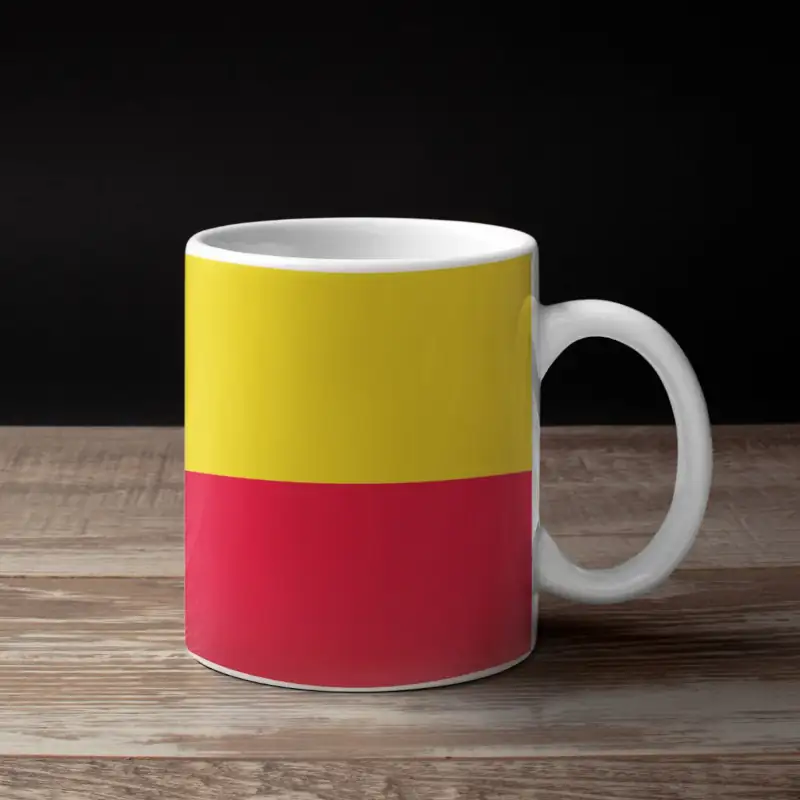 Benin Flag Coffee Mug, Benin's National Flag Mug