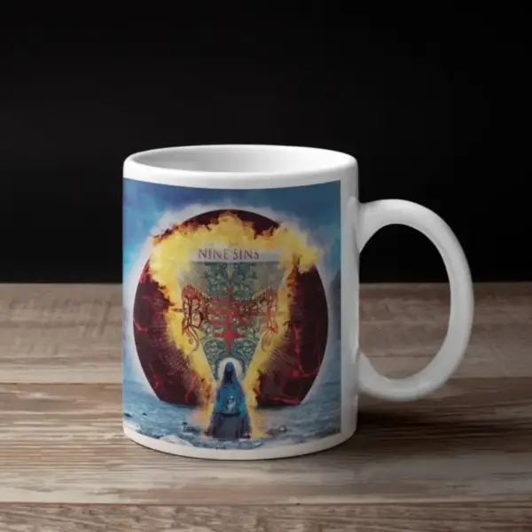 Besatt Coffee Mug, Besatt Nine Sins Coffee Mug
