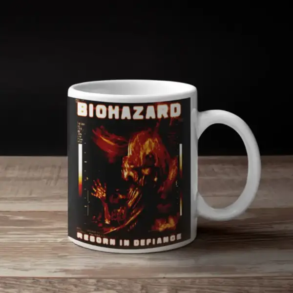 Biohazard Coffee Mug, Biohazard Reborn In Defiance Coffee Mug