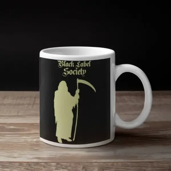 Black Label Society Coffee Mug, Black Label Society Grimmest Hits Coffee Mug