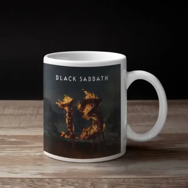 Black Sabbath Coffee Mug, Black Sabbath 13 Coffee Mug