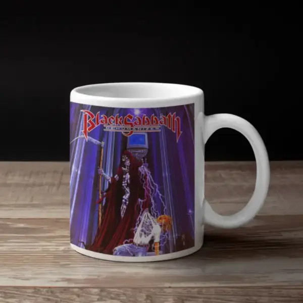 Black Sabbath Coffee Mug, Black Sabbath Dehumanizer Coffee Mug