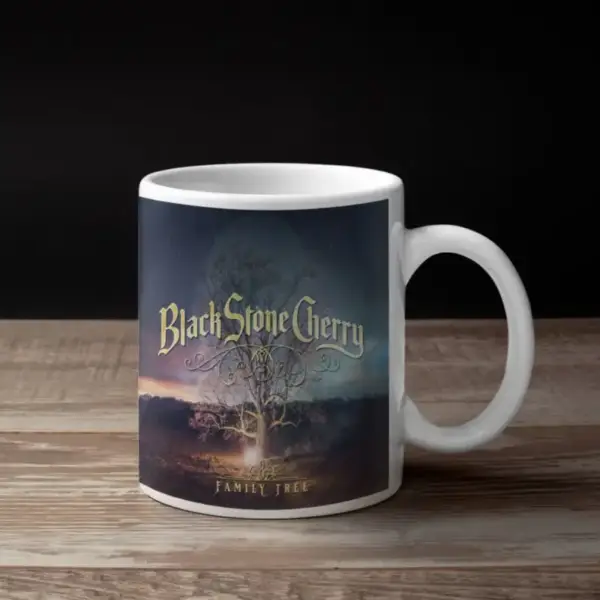 Black Stone Cherry Coffee Mug, Black Stone Cherry Family Tree Coffee Mug
