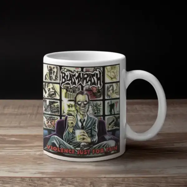 Blasthrash Coffee Mug, Blasthrash Violence Just for Fun Coffee Mug