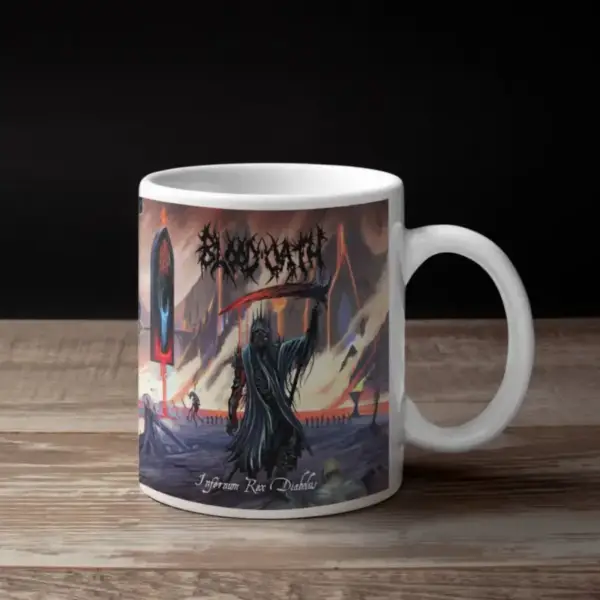 Blood Oath Coffee Mug, Blood Oath Infernum Rex Diabolus Coffee Mug