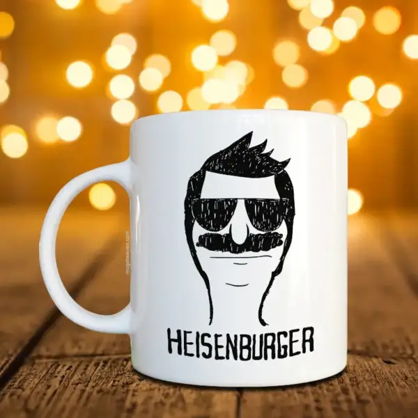 Bob's Burger Mug, Heisenburger Coffee Mug