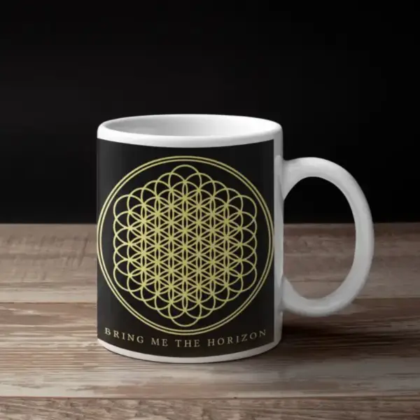 Bring Me The Horizon Coffee Mug, Bring Me The Horizon Artwork Coffee Mug 2