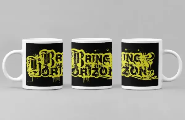 Bring Me The Horizon Coffee Mug, Bring Me The Horizon Logo Coffee Mug