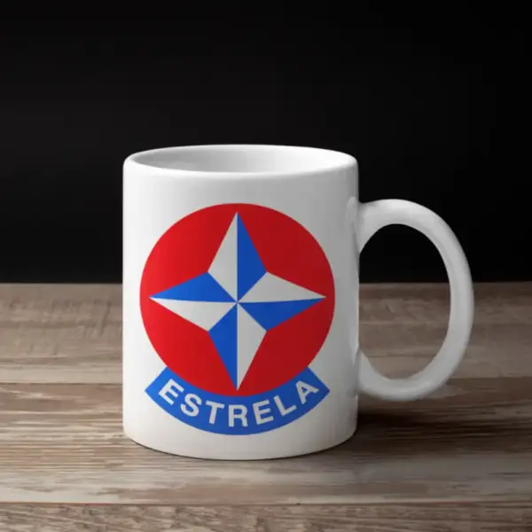 Brinquedos Estrela Coffee Mug, Brinquedos Estrela Logo Mug