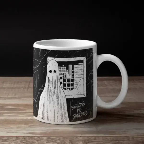 Brulons Une Sorcière Coffee Mug, Brulons Une Sorcière Dreams About Ghosts Coffee Mug