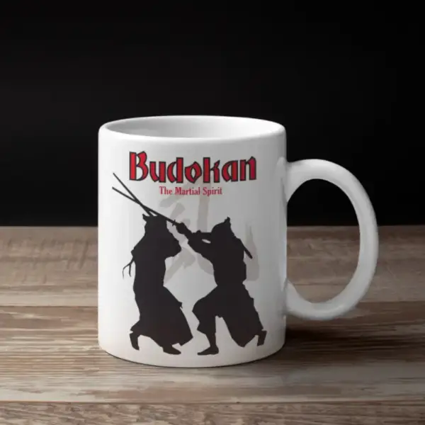 Budokan Coffee Mug, Budokan Logo Mug