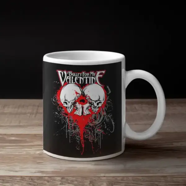 Bullet for My Valentine Coffee Mug, Bullet for My Valentine Artwork Coffee Mug