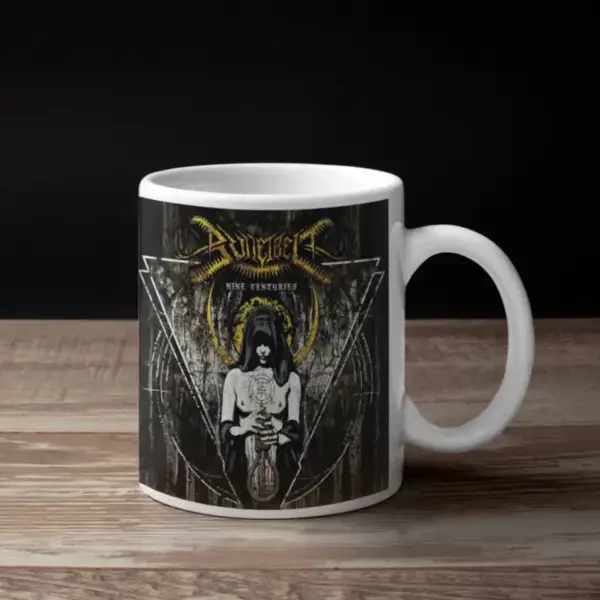 Bulletbelt Coffee Mug, Bulletbelt Nine Centuries Coffee Mug