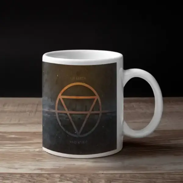 Buried Side Coffee Mug, Buried Side Of Earth And Spirit Coffee Mug