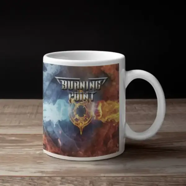Burning Point Coffee Mug, Burning Point Artwork Coffee Mug
