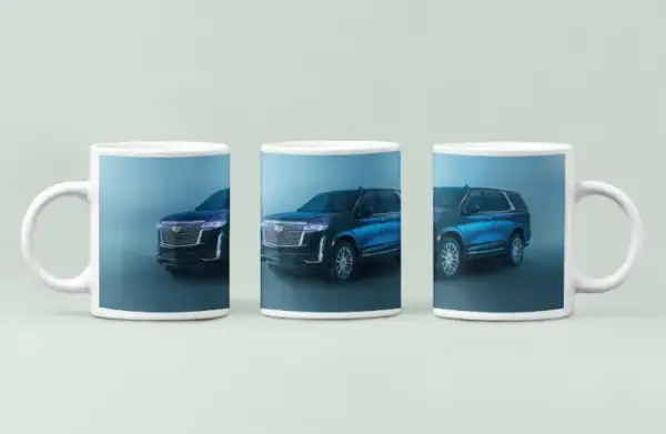 Cadillac Coffee Mug, Cadillac Escalade Luxury Coffee Mug