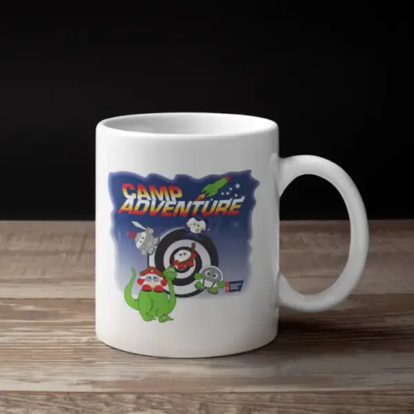 Camp Adventure Coffee Mug, Camp Adventure Logo Mug