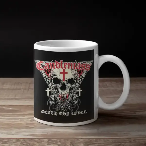 Candlemass Coffee Mug, Candlemass Death Thy Lover Coffee Mug