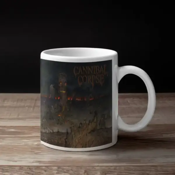 Cannibal Corpse Coffee Mug, Cannibal Corpse A Skeletal Domain Coffee Mug