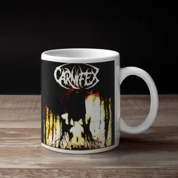 Carnifex Coffee Mug, Carnifex Until I Feel Nothing Coffee Mug