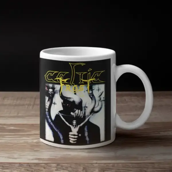 Celtic Frost Coffee Mug, Celtic Frost To Mega Therion Coffee Mug