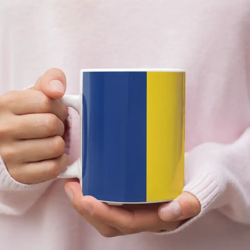 Chad Flag Coffee Mug, Chad's National Flag Mug - Image 2
