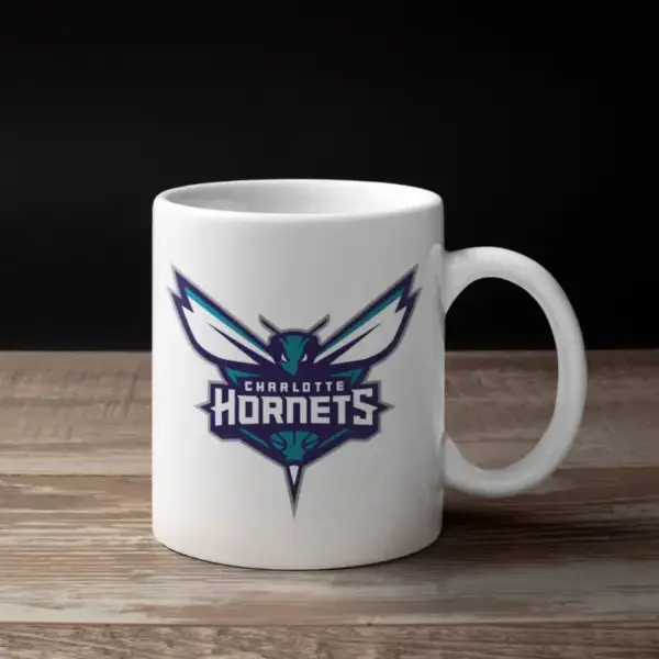 Charlotte Hornets Coffee Mug, Charlotte Hornets Logo Mug