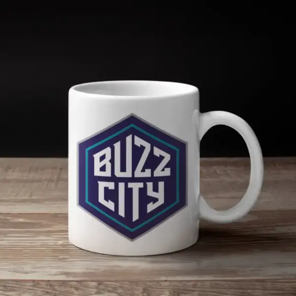 Charlotte Hornets Coffee Mug, Charlotte Hornets Logo Mug