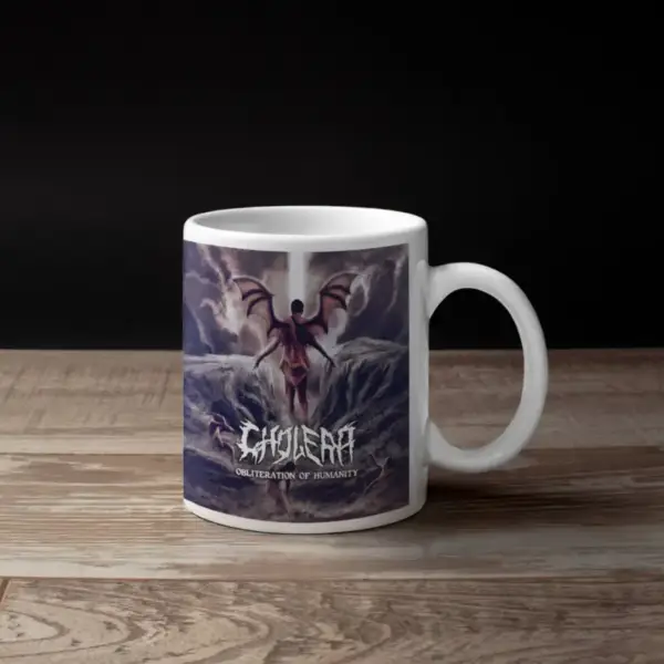 Cholera Coffee Mug, Cholera Obliteration of Humanity Coffee Mug