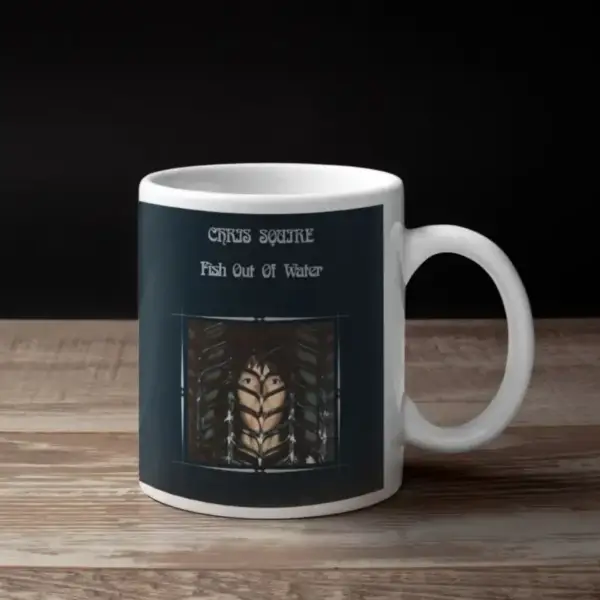 Chris Squire Coffee Mug, Chris Squire Fish Out Of Water Coffee Mug