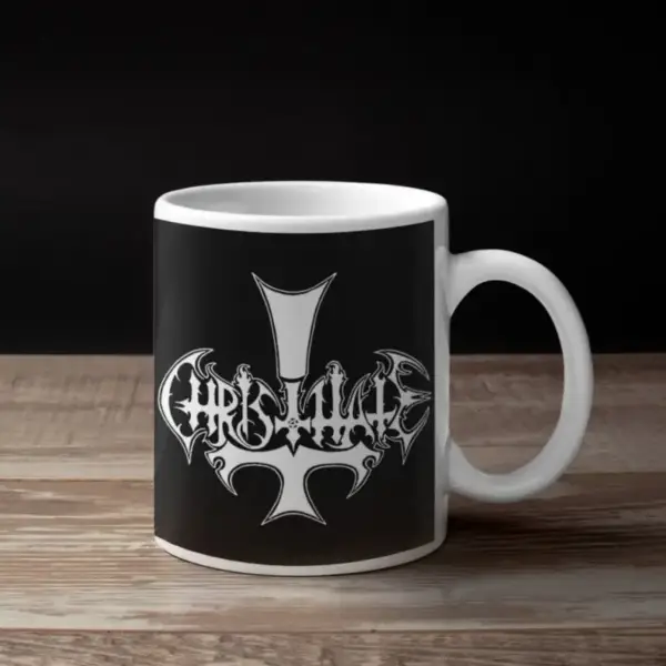 Christ Hate Coffee Mug, Christ Hate Logo Coffee Mug