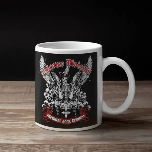 Chrome Division Coffee Mug, Chrome Division Infernal Rock Eternal Coffee Mug