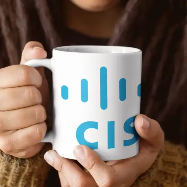 Cisco Coffee Mug, Cisco Logo Mug - Image 2