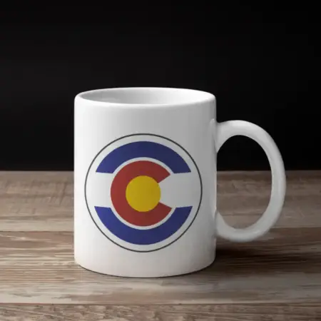 Colorado ArNG Shoulder Sleeve Coffee Mug