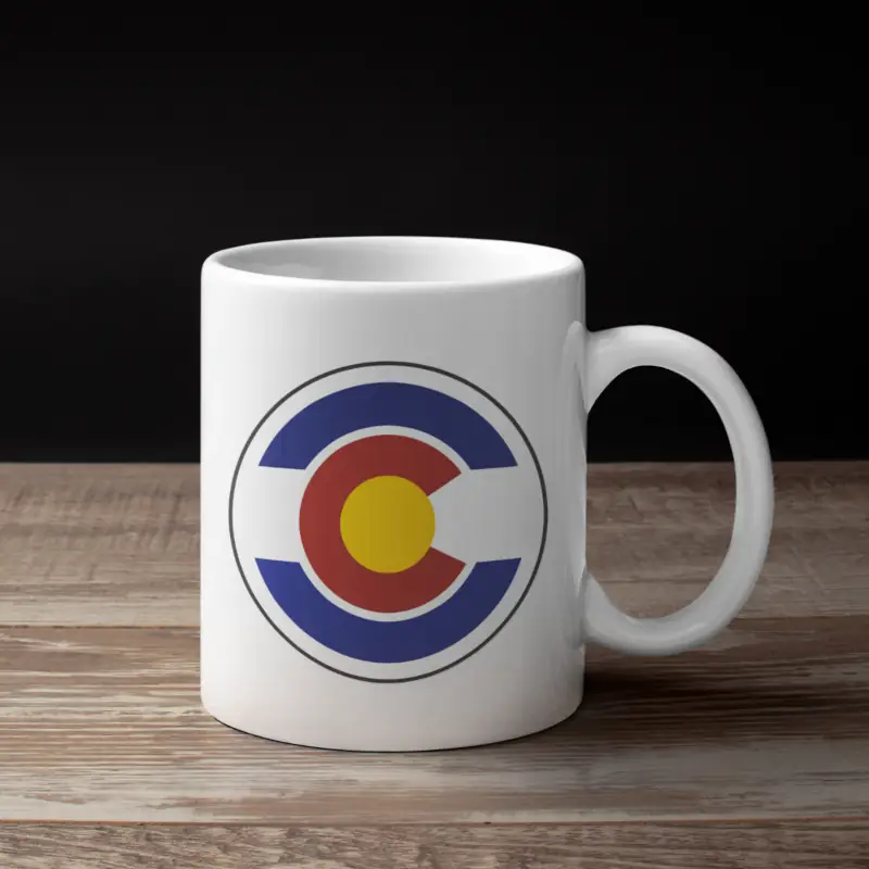 Colorado ArNG Shoulder Sleeve Coffee Mug