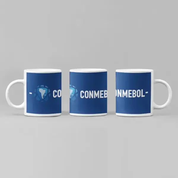 Conmebol Voffee Mug, Conmebol Logo Mug