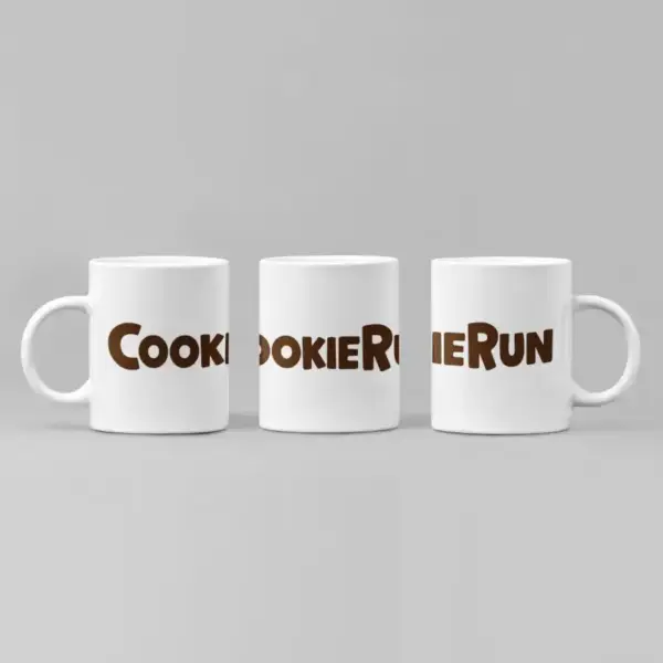 Cookie Run Coffee Mug, Cookie Run Logo Mug