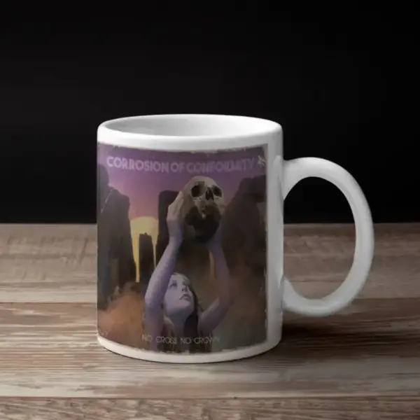 Corrosion of Conformity Coffee Mug, Corrosion of Conformity No Cross No Crown Coffee Mug