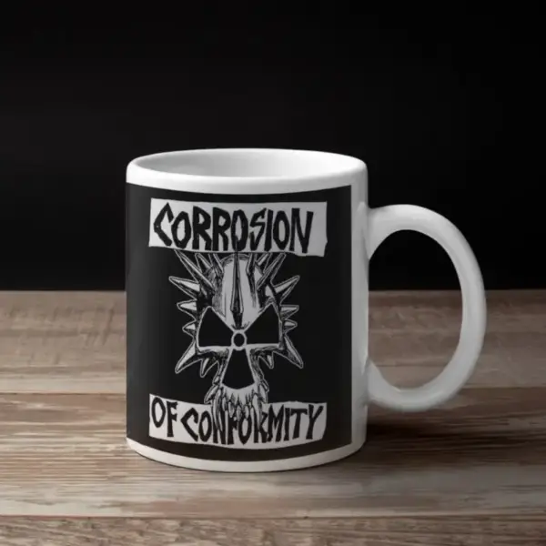 Corrosion of Conformity Coffee Mug, Corrosion of Conformity Skull Coffee Mug