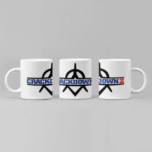 Crackdown 2 Coffee Mug, Crackdown 2 Logo Mug