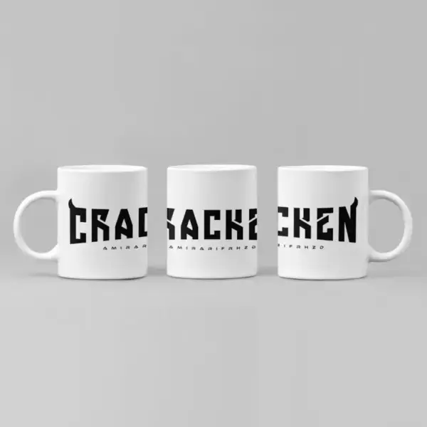 Cracken Coffee Mug, Cracken Logo Mug