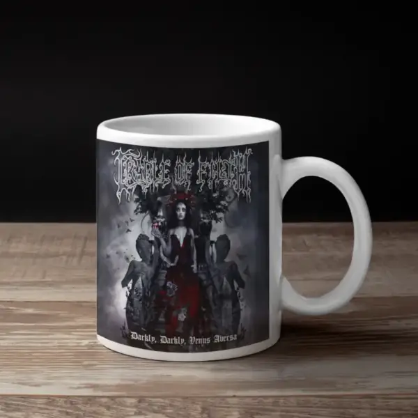 Cradle of Filth Darkly, Darkly, Venus Aversa Coffee Mug