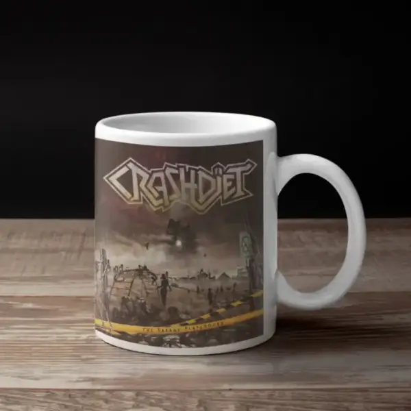 CrashDiet Coffee Mug, CrashDiet The Savage Playground Coffee Mug